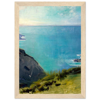 Cornish Headlands Abbott Handerson Thayer | Wooden Framed Poster - Lyrea