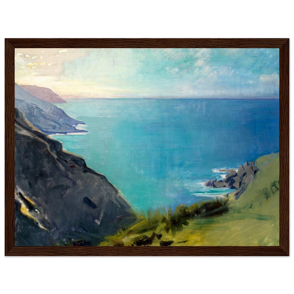 Cornish Headlands Abbott Handerson Thayer | Wooden Framed Poster - Lyrea