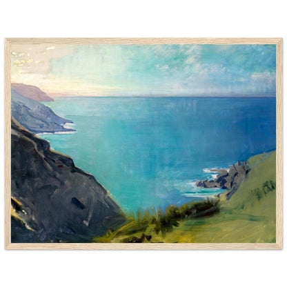 Cornish Headlands Abbott Handerson Thayer | Wooden Framed Poster - Lyrea