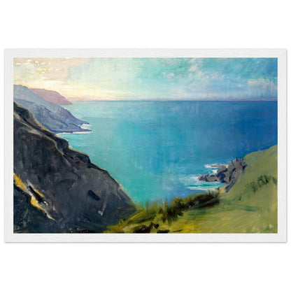 Cornish Headlands Abbott Handerson Thayer | Wooden Framed Poster - Lyrea