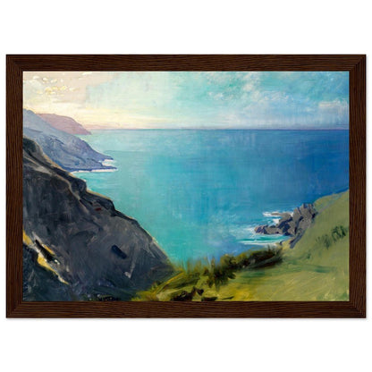 Cornish Headlands Abbott Handerson Thayer | Wooden Framed Poster - Lyrea