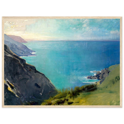 Cornish Headlands Abbott Handerson Thayer | Wooden Framed Poster - Lyrea