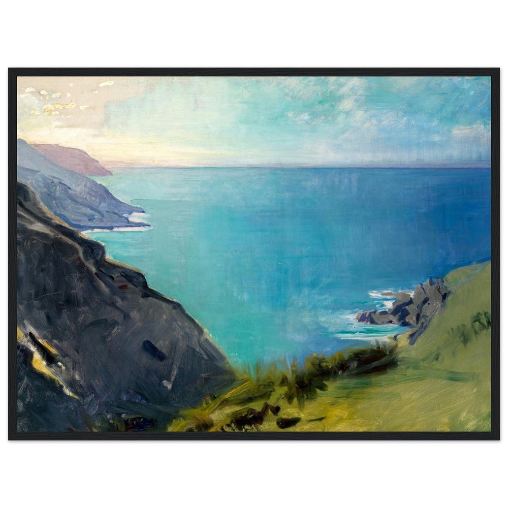 Cornish Headlands Abbott Handerson Thayer | Wooden Framed Poster - Lyrea