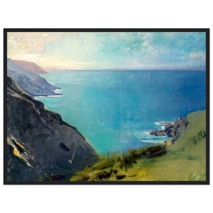Cornish Headlands Abbott Handerson Thayer | Wooden Framed Poster - Lyrea