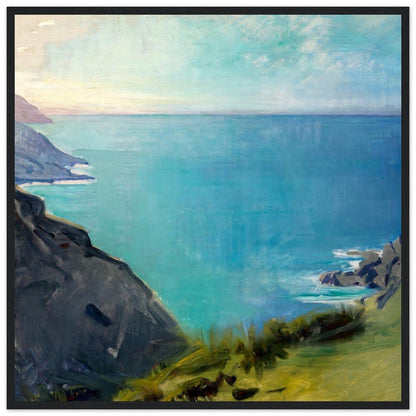 Cornish Headlands Abbott Handerson Thayer | Wooden Framed Poster - Lyrea
