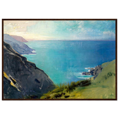 Cornish Headlands Abbott Handerson Thayer | Wooden Framed Poster - Lyrea