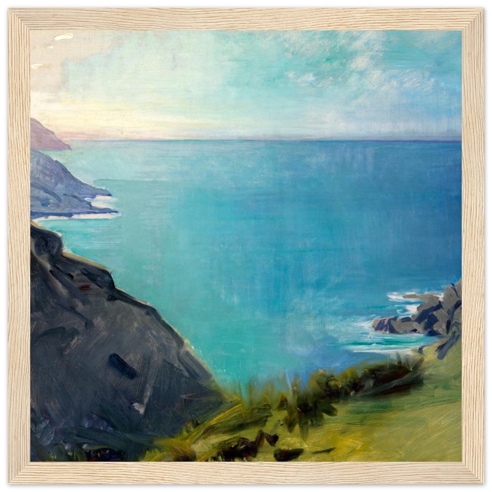 Cornish Headlands Abbott Handerson Thayer | Wooden Framed Poster - Lyrea