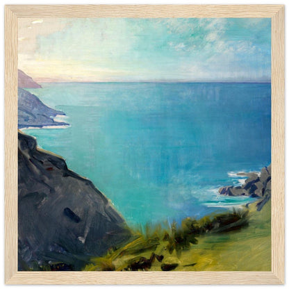 Cornish Headlands Abbott Handerson Thayer | Wooden Framed Poster - Lyrea