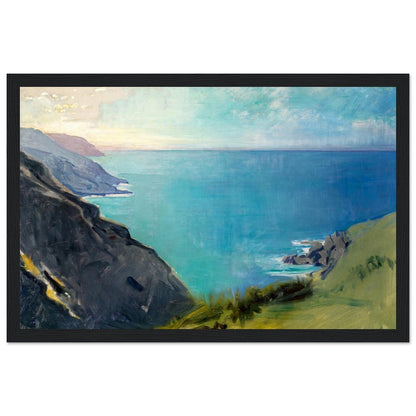 Cornish Headlands Abbott Handerson Thayer | Wooden Framed Poster - Lyrea