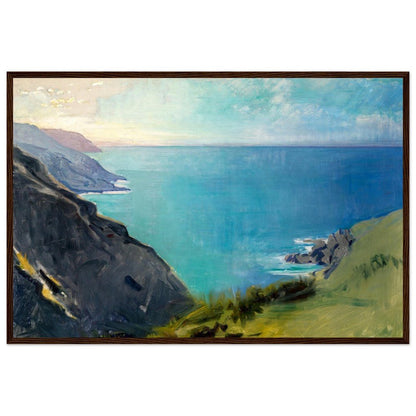 Cornish Headlands Abbott Handerson Thayer | Wooden Framed Poster - Lyrea