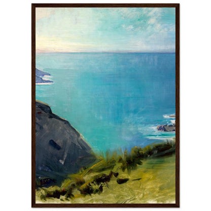 Cornish Headlands Abbott Handerson Thayer | Wooden Framed Poster - Lyrea