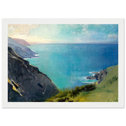 Cornish Headlands Abbott Handerson Thayer | Wooden Framed Poster - Lyrea