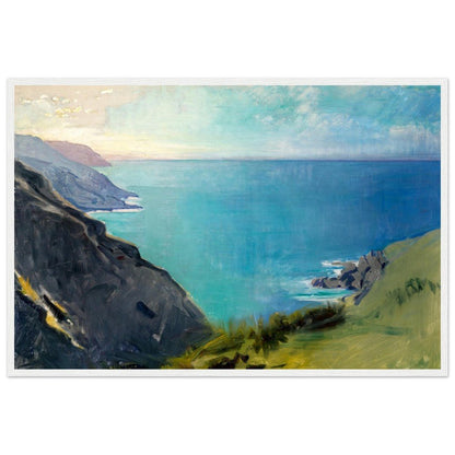 Cornish Headlands Abbott Handerson Thayer | Wooden Framed Poster - Lyrea