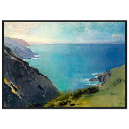 Cornish Headlands Abbott Handerson Thayer | Wooden Framed Poster - Lyrea