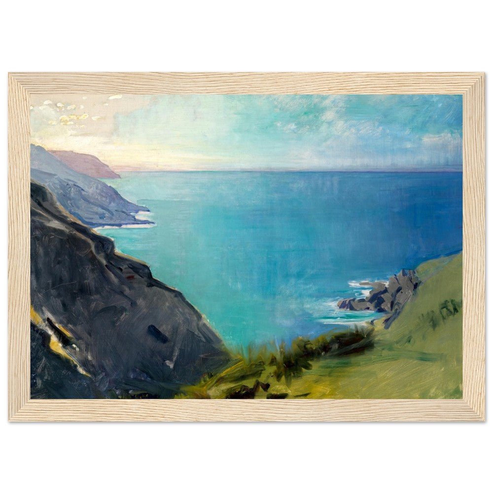 Cornish Headlands Abbott Handerson Thayer | Wooden Framed Poster - Lyrea