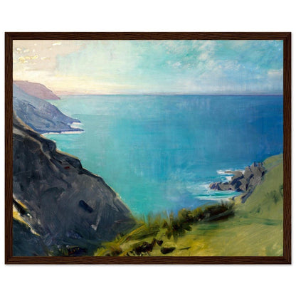 Cornish Headlands Abbott Handerson Thayer | Wooden Framed Poster - Lyrea