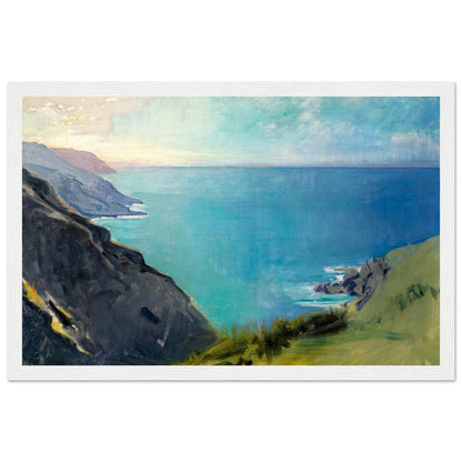 Cornish Headlands Abbott Handerson Thayer | Wooden Framed Poster - Lyrea