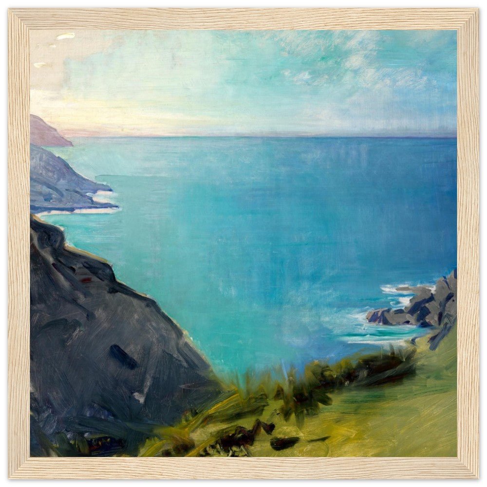 Cornish Headlands Abbott Handerson Thayer | Wooden Framed Poster - Lyrea