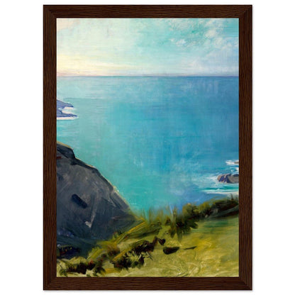 Cornish Headlands Abbott Handerson Thayer | Wooden Framed Poster - Lyrea