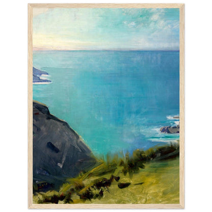 Cornish Headlands Abbott Handerson Thayer | Wooden Framed Poster - Lyrea
