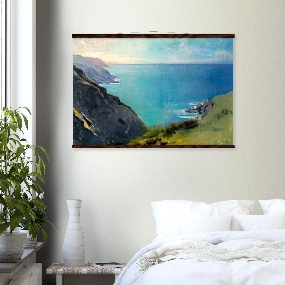 Cornish Headlands | Poster with Hanger - Lyrea