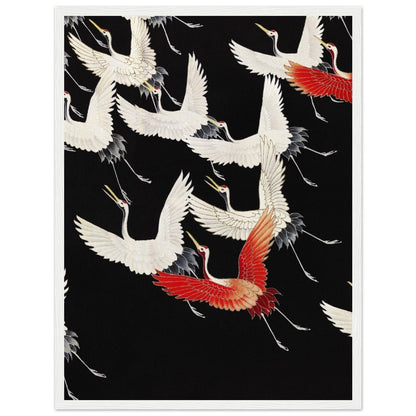 Furisode | Classic Semi - Glossy Paper Wooden Framed Poster - Lyrea