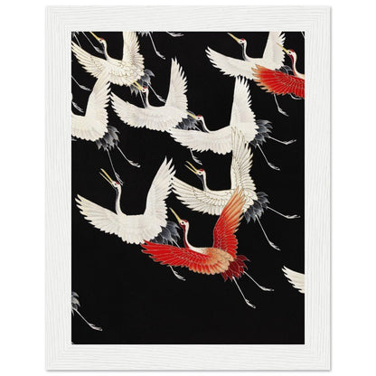 Furisode | Classic Semi - Glossy Paper Wooden Framed Poster - Lyrea