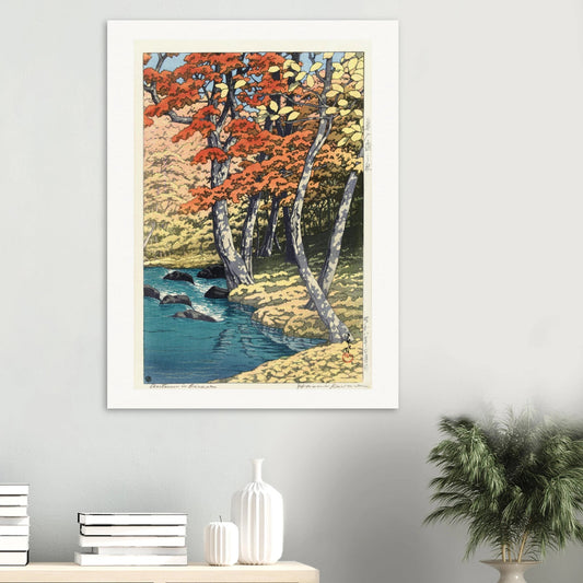Herfst in Oirase | Museum - Quality Paper - Lyrea