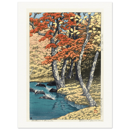 Herfst in Oirase | Museum - Quality Paper - Lyrea