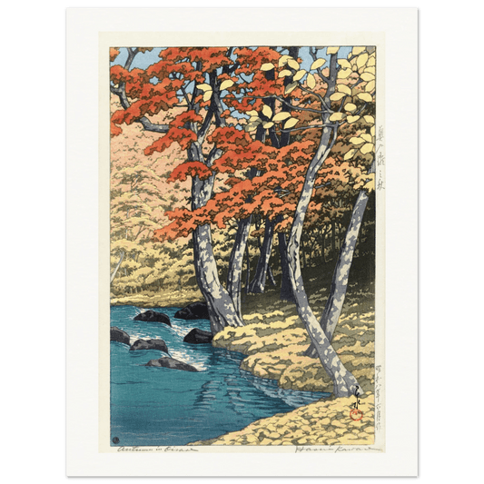 Herfst in Oirase | Museum - Quality Paper - Lyrea