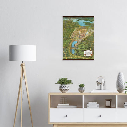 New York World's Fair - Glossy Paper Poster with Hanger - Lyrea