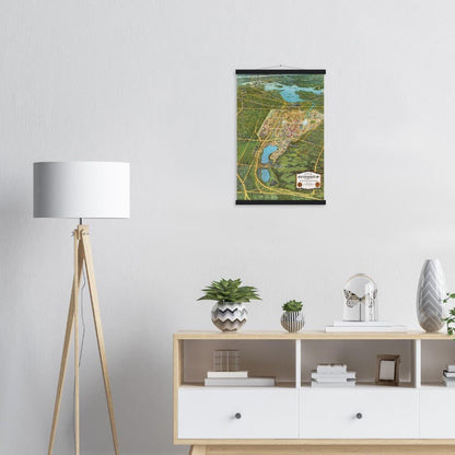 New York World's Fair - Glossy Paper Poster with Hanger - Lyrea