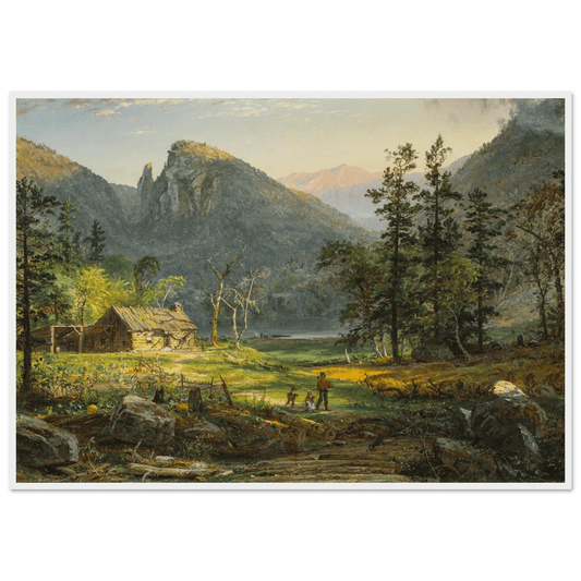 Pioneer's Home, Eagle Cliff, White Mountains | Wooden Framed Poster - Lyrea