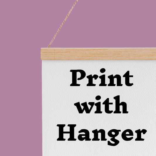 Poster with Hanger | Bailey’s Beach - Lyrea