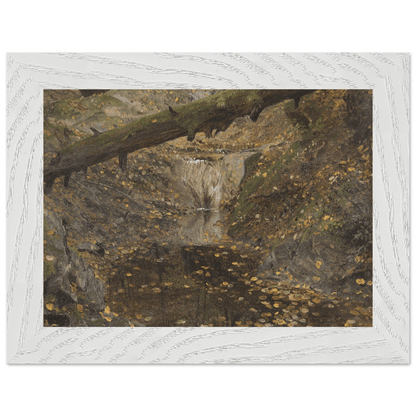 Premium Wooden Framed | Woodland Stream - Lyrea