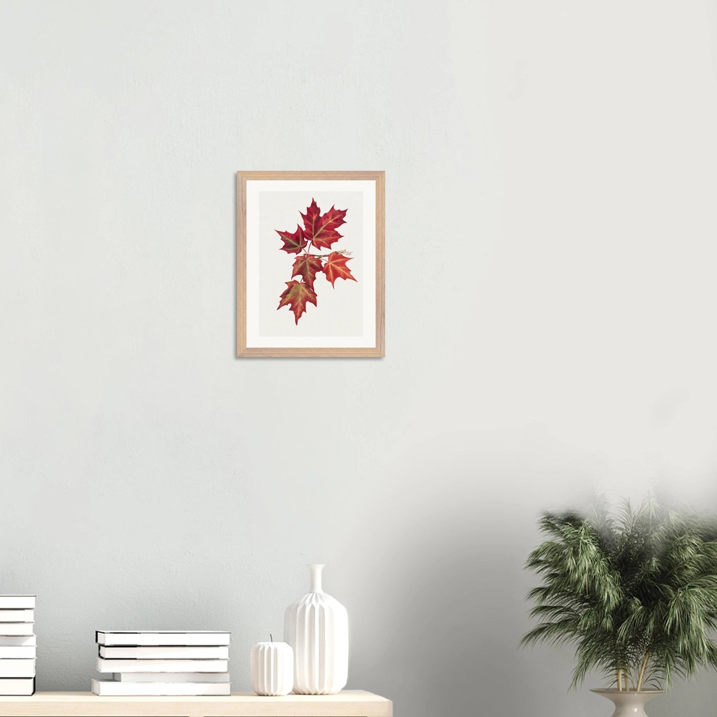Wooden Framed Print | Autumn Leaves - Lyrea