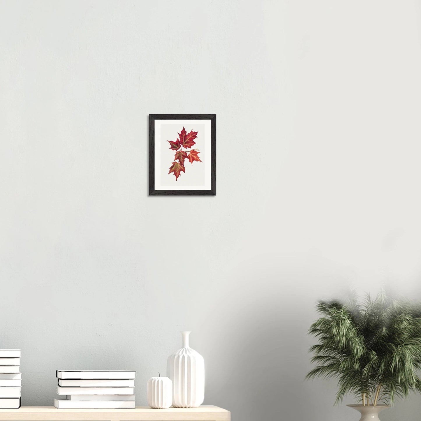 Wooden Framed Print | Autumn Leaves - Lyrea