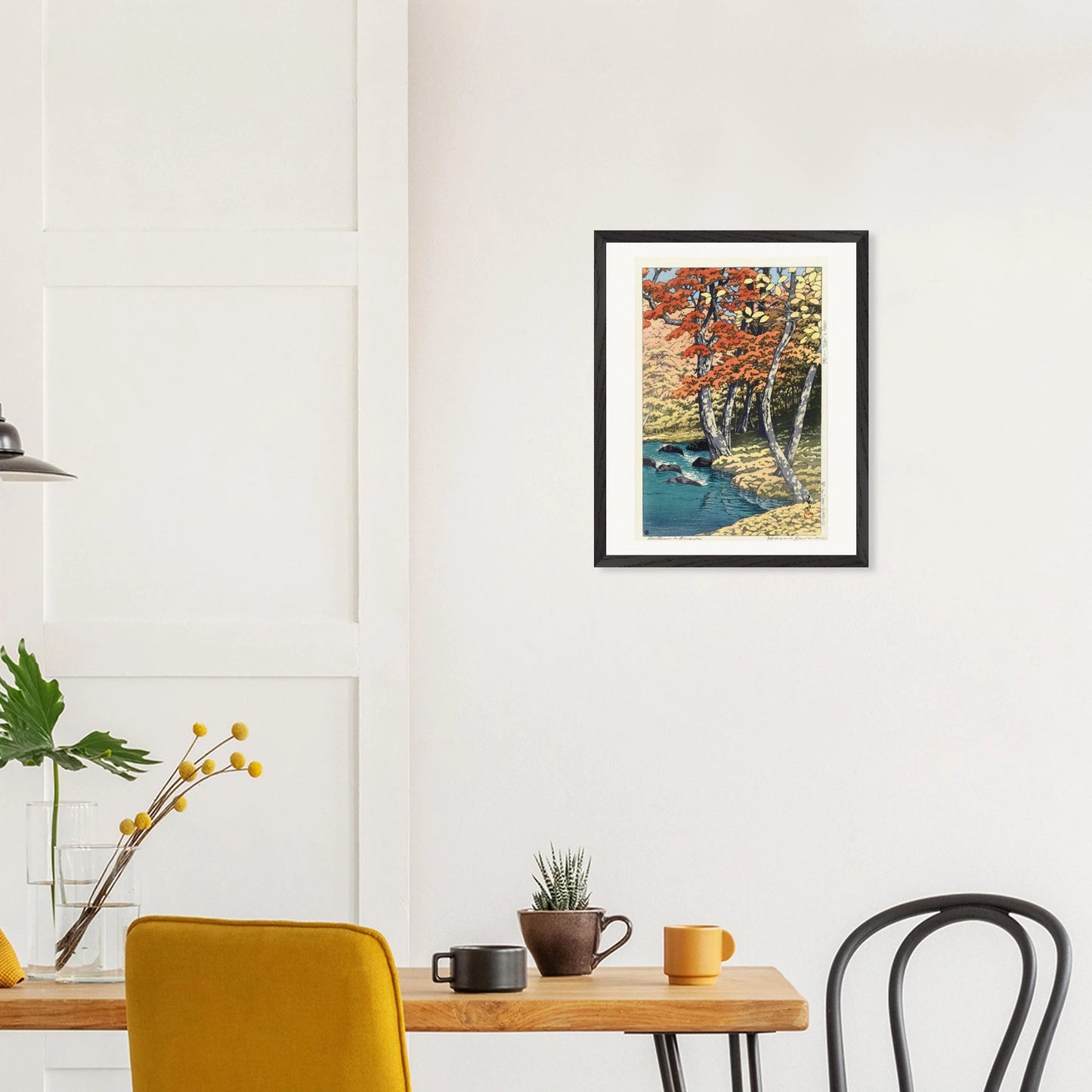 Wooden Framed Print | Herfst in Oirase - Lyrea