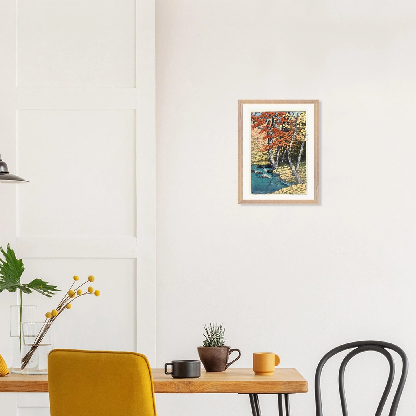 Wooden Framed Print | Herfst in Oirase - Lyrea