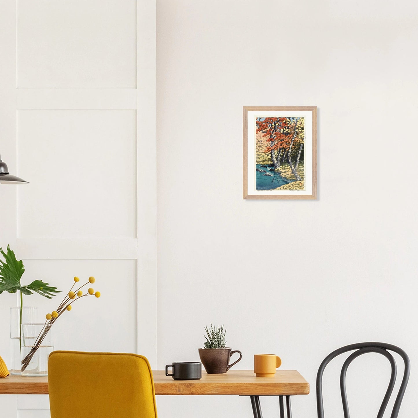 Wooden Framed Print | Herfst in Oirase - Lyrea