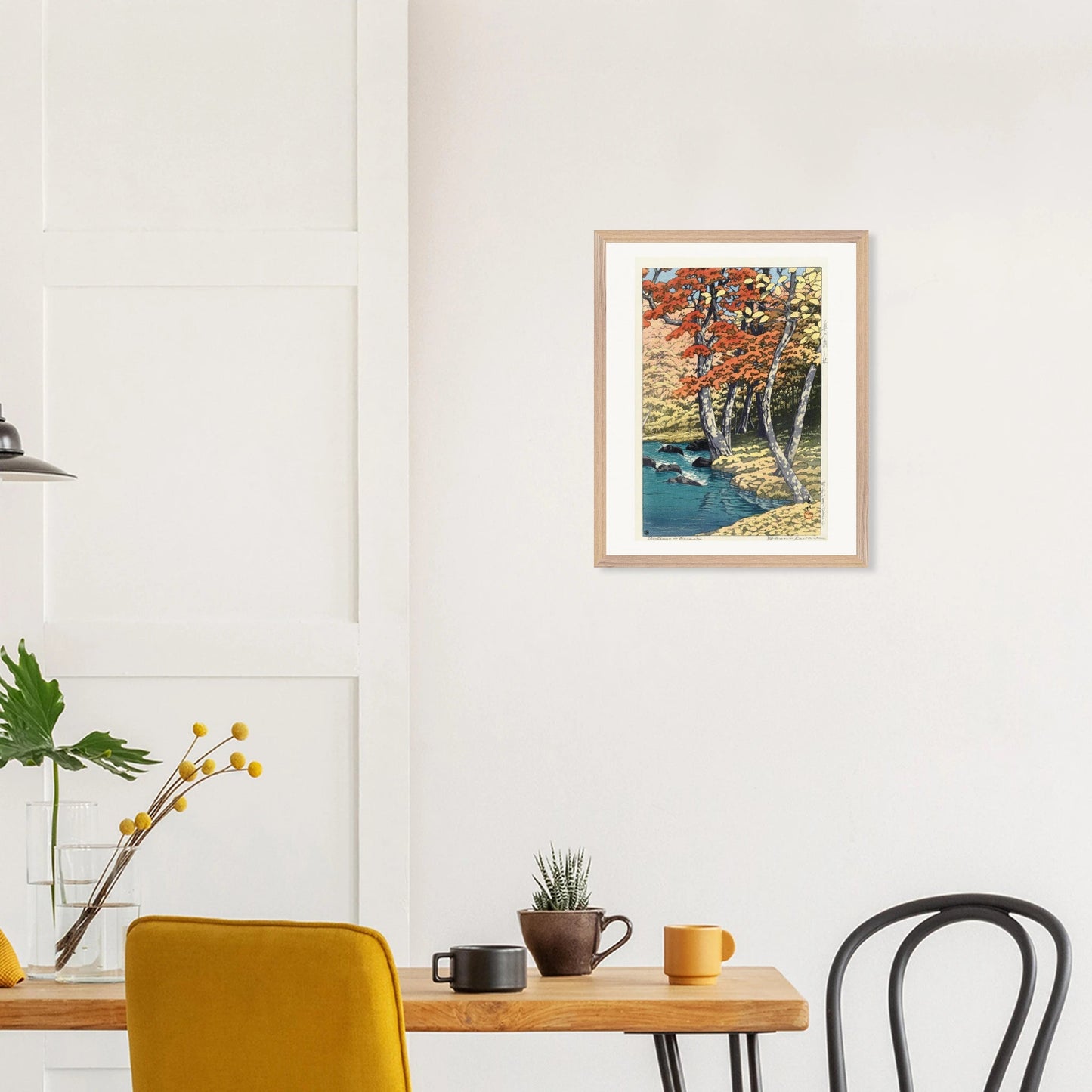 Wooden Framed Print | Herfst in Oirase - Lyrea