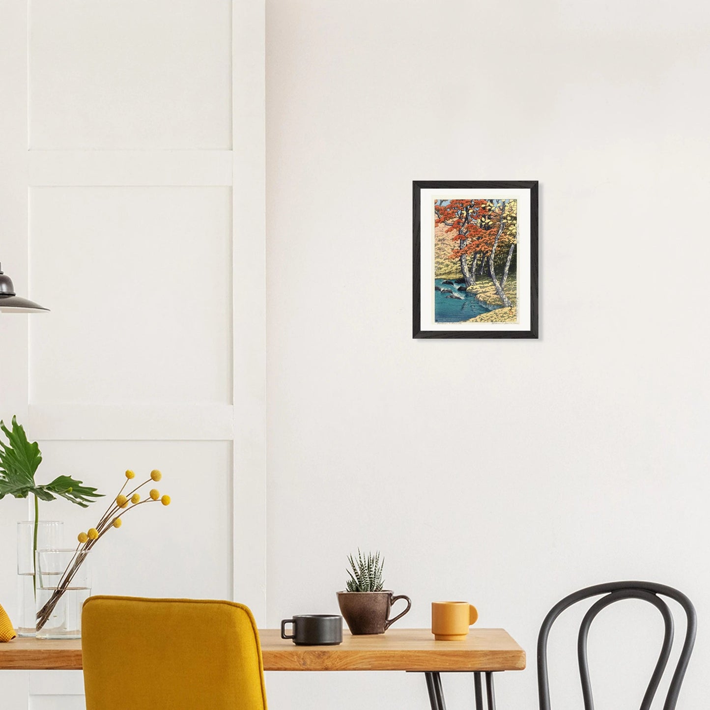 Wooden Framed Print | Herfst in Oirase - Lyrea
