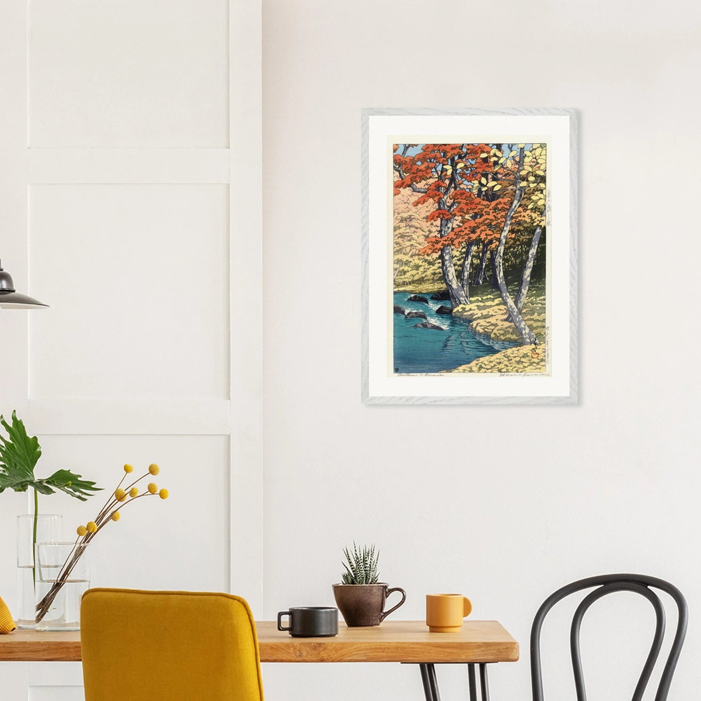 Wooden Framed Print | Herfst in Oirase - Lyrea
