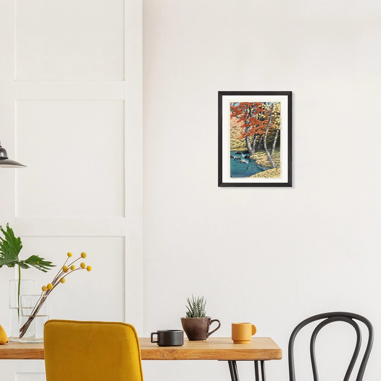 Wooden Framed Print | Herfst in Oirase - Lyrea
