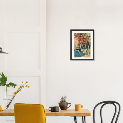 Wooden Framed Print | Herfst in Oirase - Lyrea