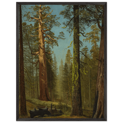 Wooden Framed Print | The Grizzly Giant Sequoia - Lyrea