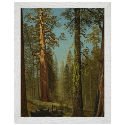 Wooden Framed Print | The Grizzly Giant Sequoia - Lyrea