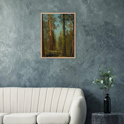 Wooden Framed Print | The Grizzly Giant Sequoia - Lyrea