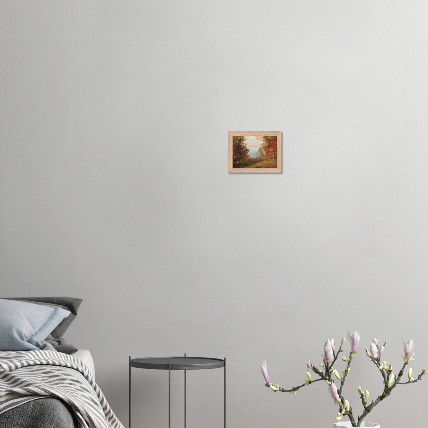 Wooden Framed Print | Woodland Scene - Lyrea