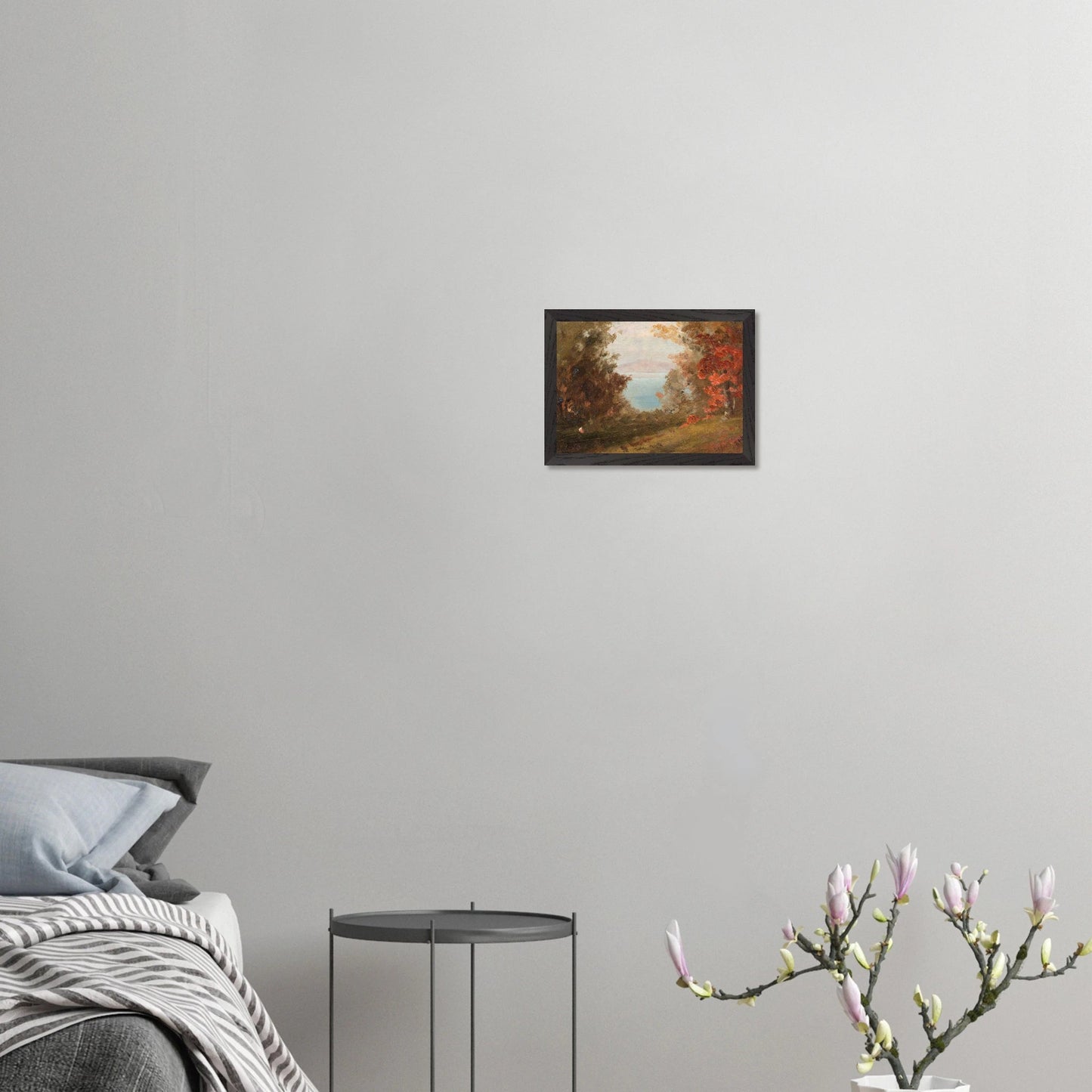 Wooden Framed Print | Woodland Scene - Lyrea